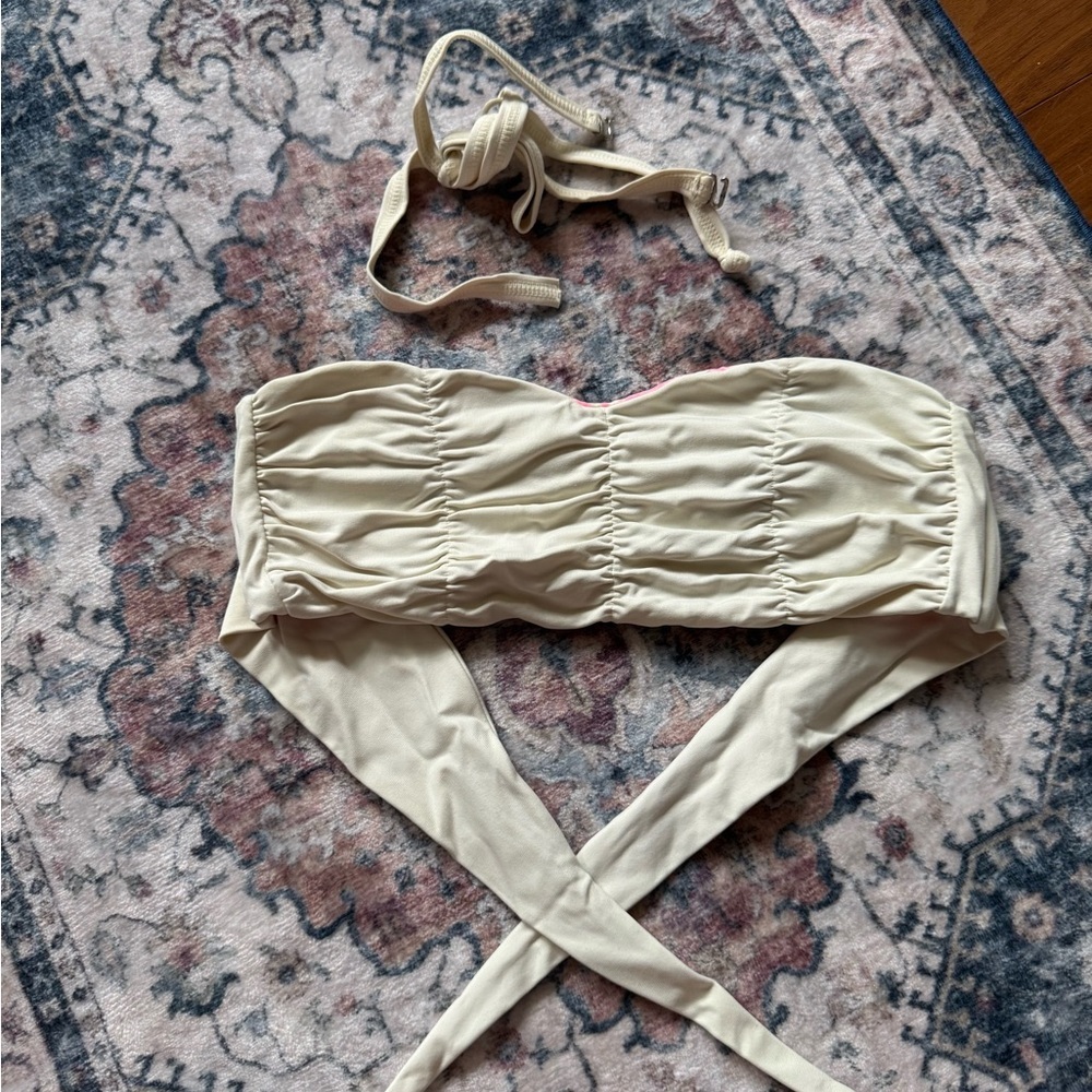 Maaji Cream Bandeau Bikini